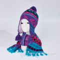 Knitted Scarf and Knitted Hat set for ladies